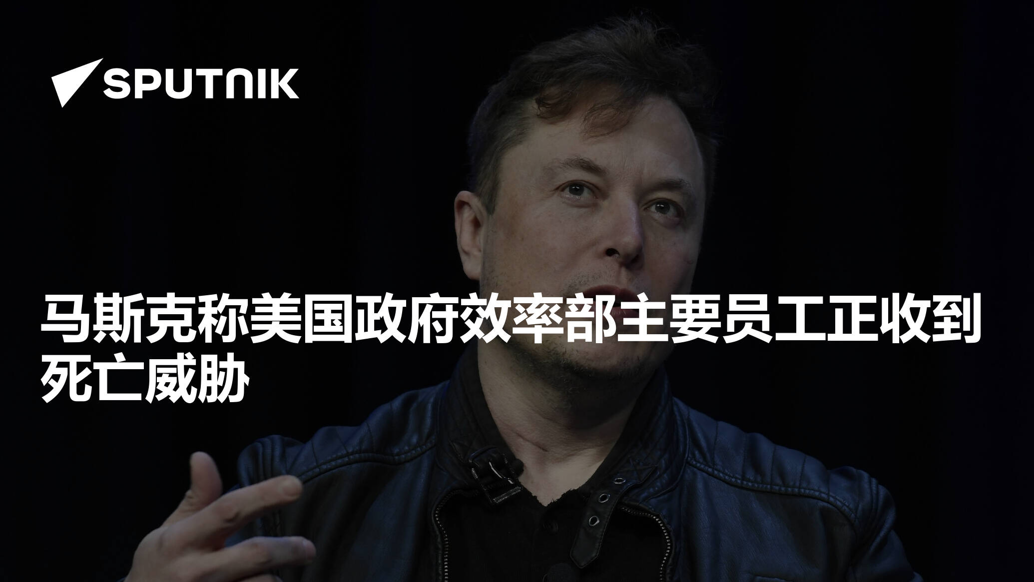 马斯克称美国政府效率部主要员工正收到死亡威胁- 2025年3月21日, 俄罗斯卫星通讯社