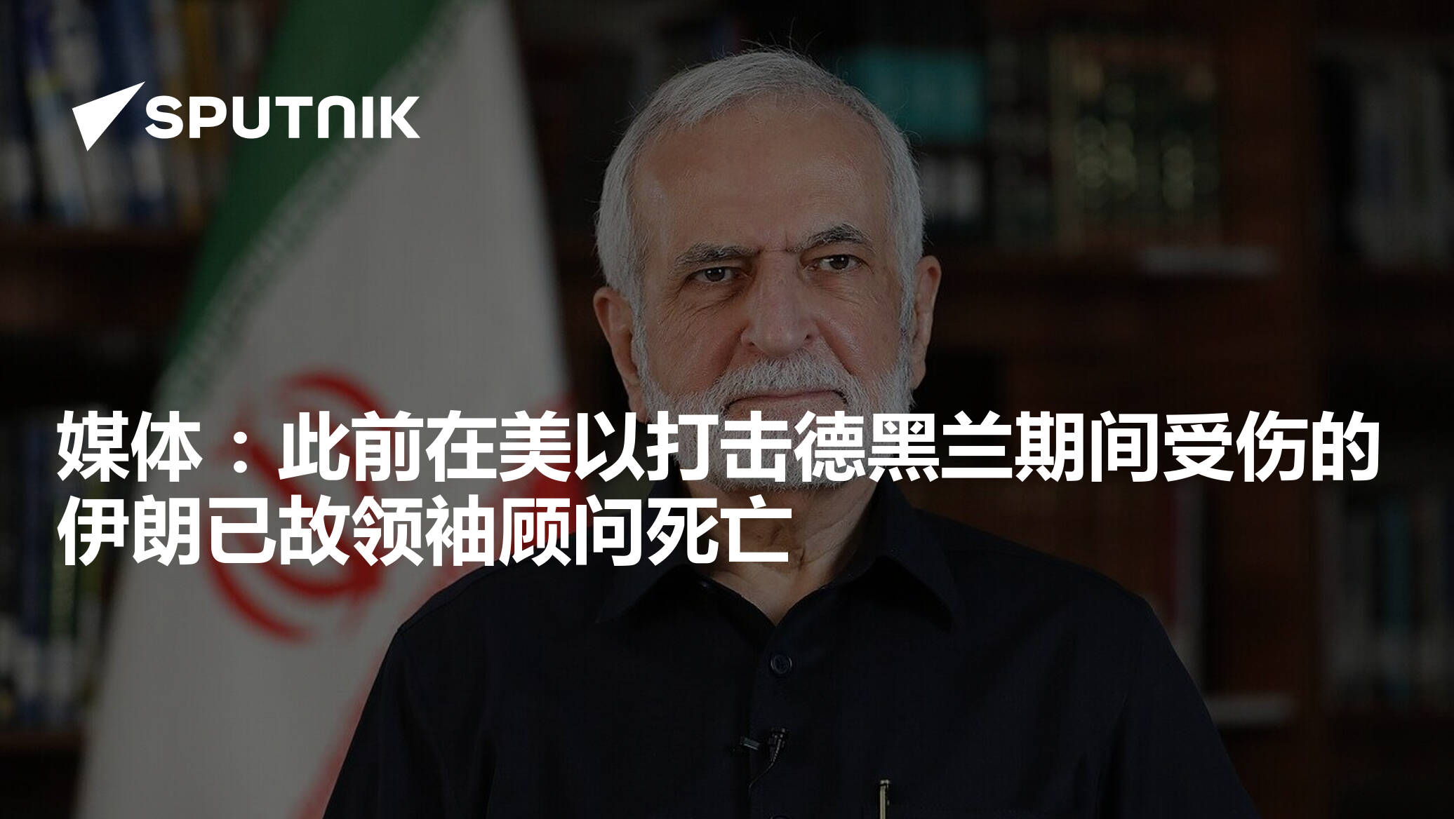 媒体：此前在美以打击德黑兰期间受伤的伊朗已故领袖顾问死亡