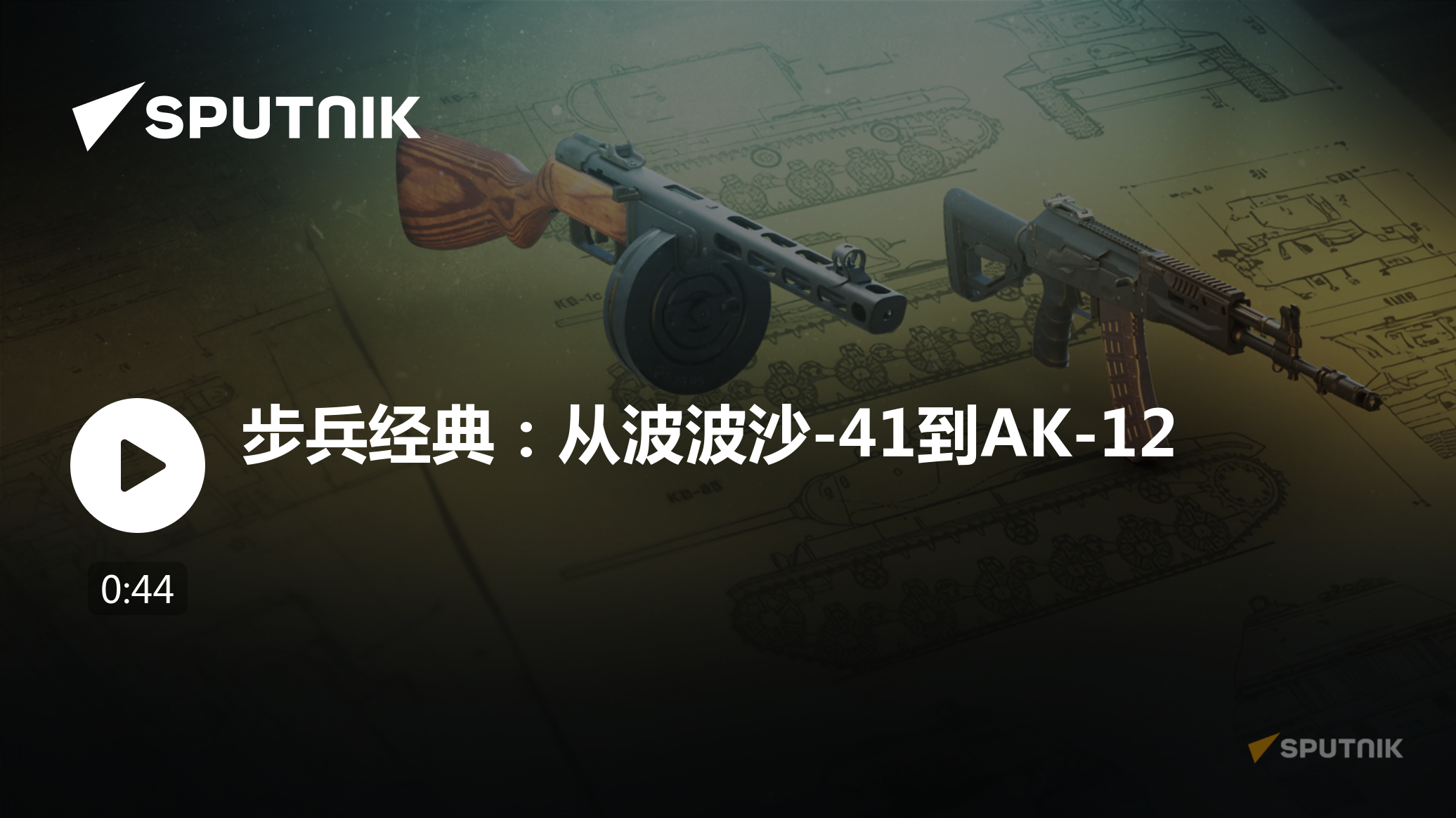 步兵经典：从波波沙-41到AK-12