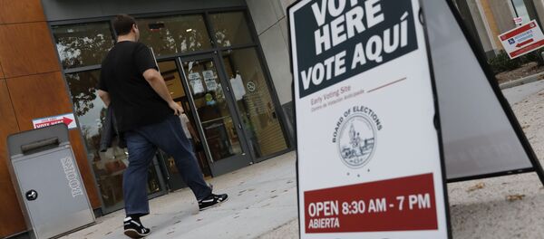 Предварительное голосование на выборах в США Предварительное голосование на выборах в США - 俄罗斯卫星通讯社