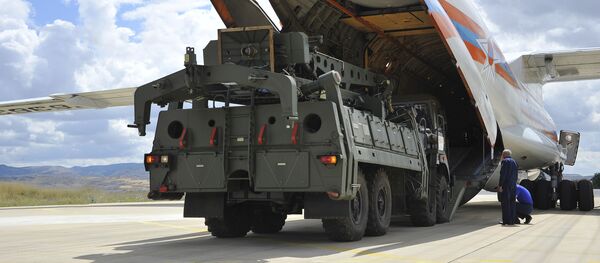 Зенитный ракетный комплекс С-400 в Турции - 俄羅斯衛星通訊社