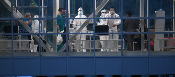 Карантинный центр в Коммунарке - 俄罗斯卫星通讯社