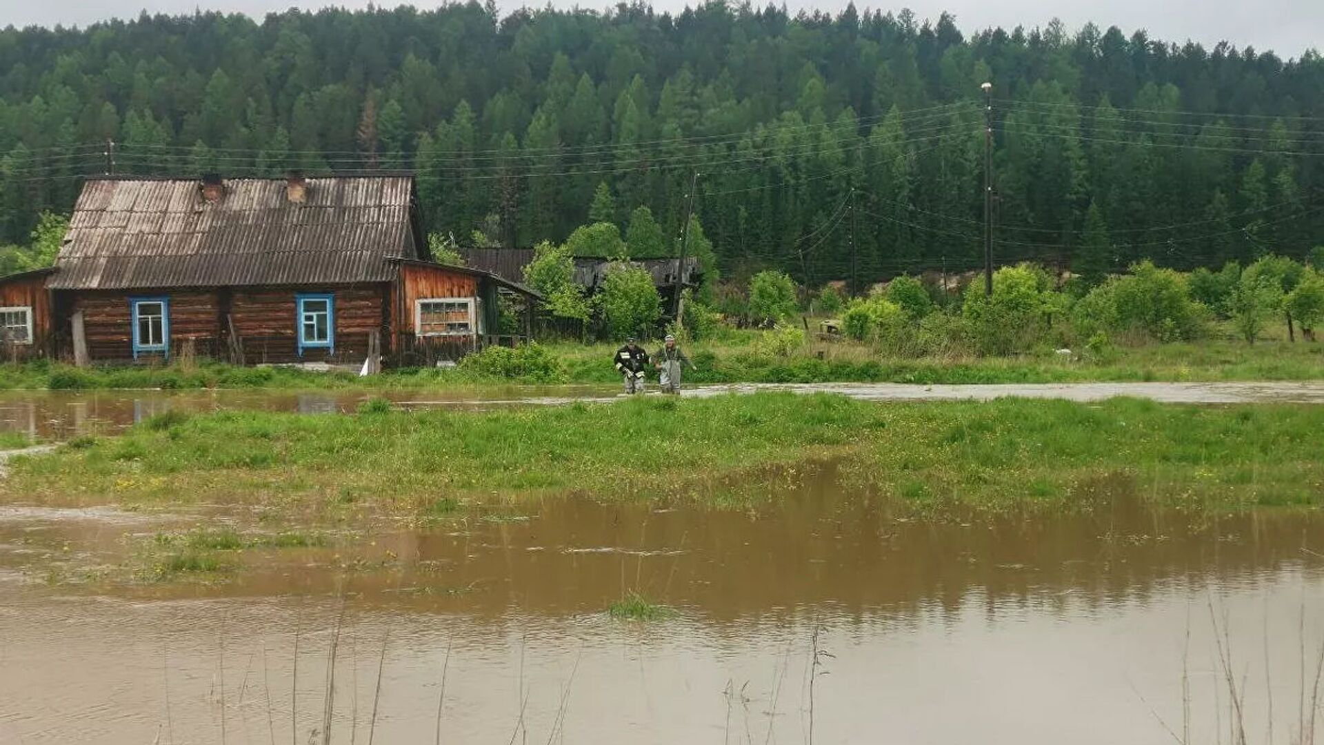 俄外貝加爾邊疆區近300棟住宅被淹 - 俄羅斯衛星通訊社, 1920, 21.06.2021