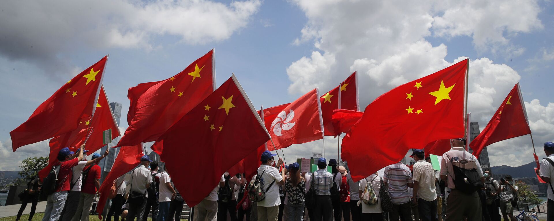 Сторонники Китая на митинге в Гонконге - 俄罗斯卫星通讯社, 1920, 25.06.2022