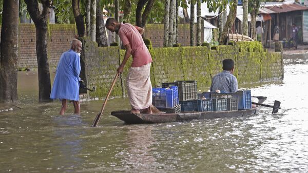 孟加拉国东北部遭受100多年以来最严重的洪水袭击 - 俄罗斯卫星通讯社