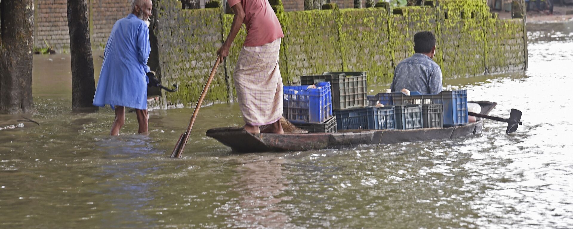 孟加拉國東北部遭受100多年以來最嚴重的洪水襲擊 - 俄羅斯衛星通訊社, 1920, 19.06.2022