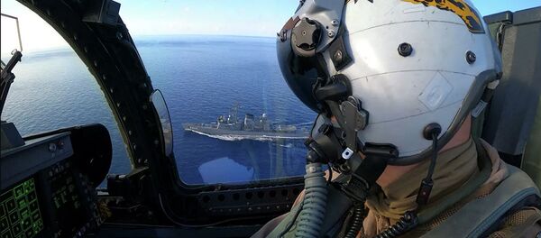 美军又派两架军机来中国近海侦察，同时现身南海和黄海 - 俄罗斯卫星通讯社