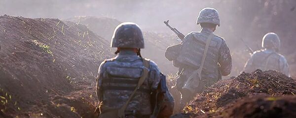 Армянские военные в Тавушской области - 俄罗斯卫星通讯社