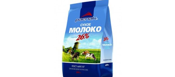 Сухое молоко Raspak - 俄羅斯衛星通訊社