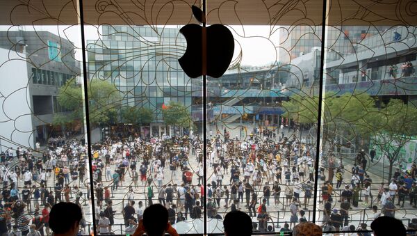 Открытие нового флагманского магазина Apple в Пекине, Китай - 俄羅斯衛星通訊社