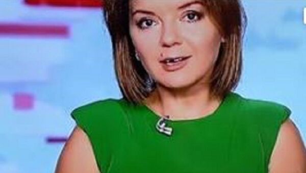 Украинская телеведущая объяснила потерю зуба в прямом эфире - 俄罗斯卫星通讯社