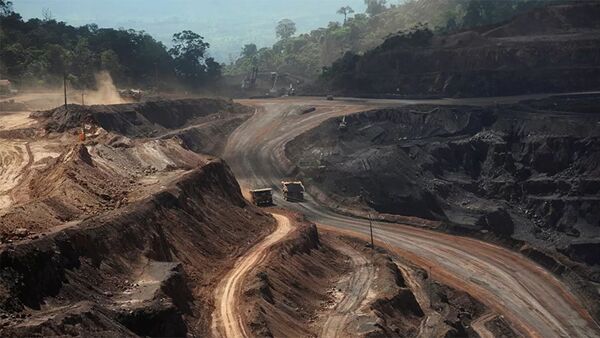 Добыча железной руды в Австралии Rio Tinto - 俄罗斯卫星通讯社