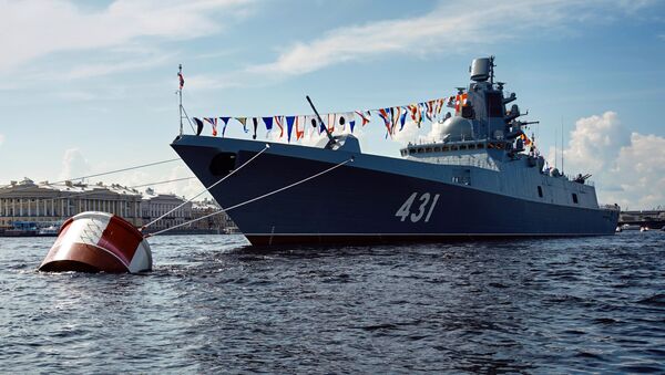 俄开工建造专配“口径”导弹的轻型护卫舰 - 俄罗斯卫星通讯社