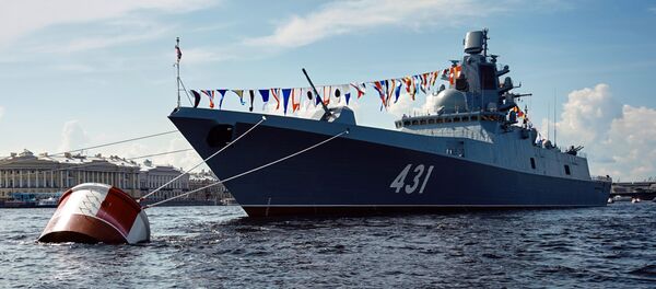 俄開工建造專配“口徑”導彈的輕型護衛艦 俄開工建造專配“口徑”導彈的輕型護衛艦 - 俄羅斯衛星通訊社