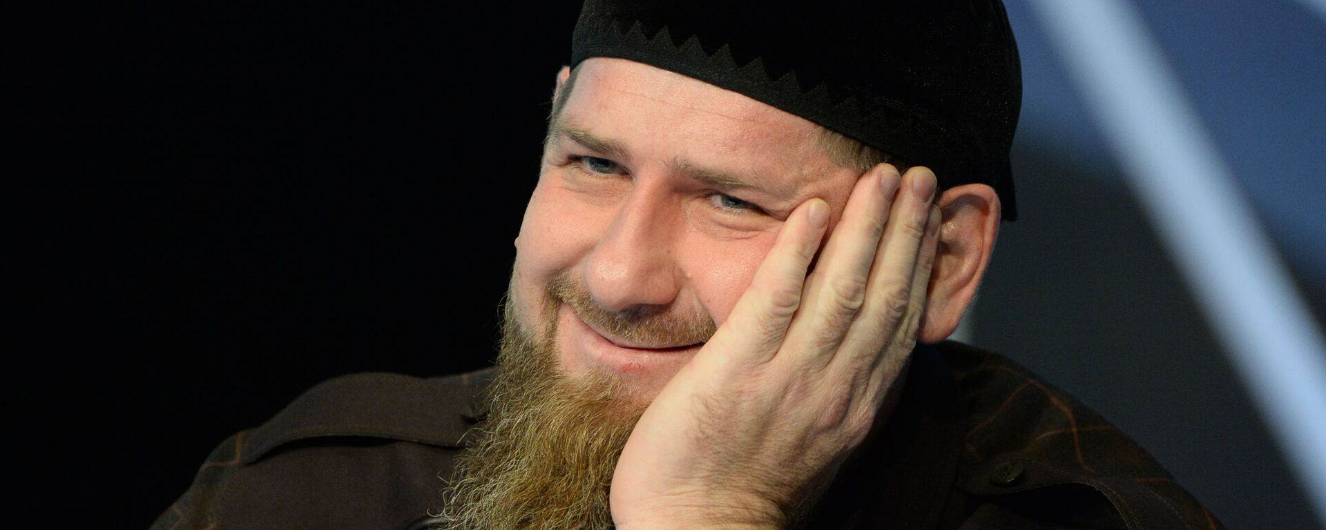 Глава Чеченской Республики Рамзан Кадыров на пресс-конференции в студии телеканала Грозный - 俄羅斯衛星通訊社, 1920, 09.01.2021