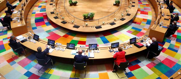 Лидеры ЕС на саммите в Брюсселе - 俄罗斯卫星通讯社