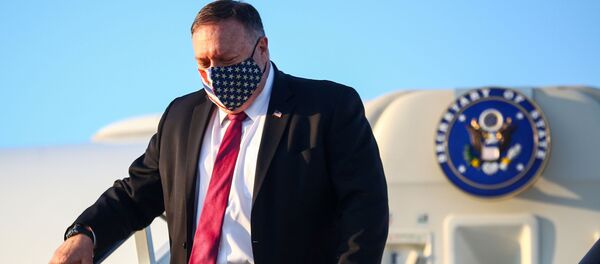 Госсекретарь США Майк Помпео - 俄羅斯衛星通訊社