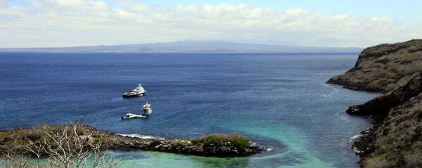 Вид Галапагосских островов Вид Галапагосских островов - 俄羅斯衛星通訊社