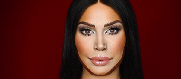 男子化卡戴珊仿妝獲本尊認可 - 俄羅斯衛星通訊社