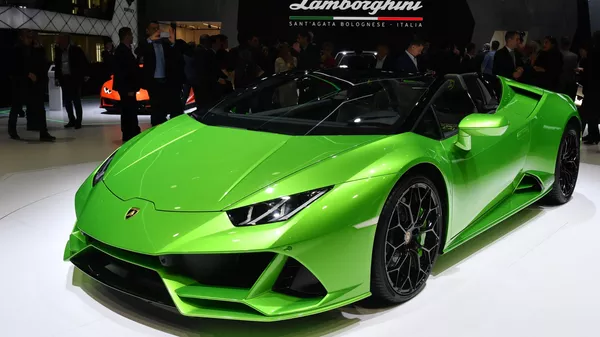 Суперкар Lamborghini Huracan Evo Spyder - 俄羅斯衛星通訊社