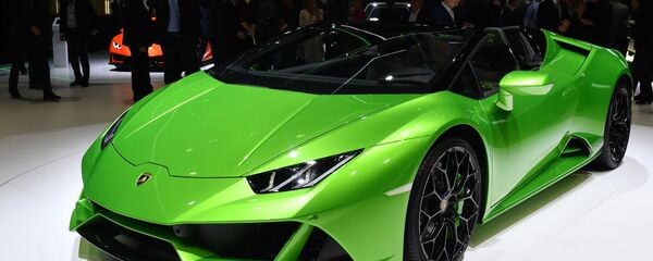 Суперкар Lamborghini Huracan Evo Spyder - 俄羅斯衛星通訊社
