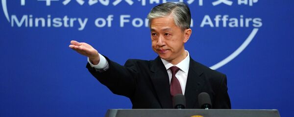 Chinese Foreign Ministry spokesman Wang Wenbin  - 俄罗斯卫星通讯社