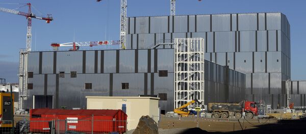 Сборочный цех и завод по намотке на строительной площадке ИТЭР - Международного термоядерного экспериментального реактора - 俄羅斯衛星通訊社