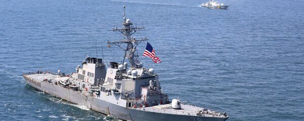 Эсминец США Портер во время международных морских учений Sea Breeze 2020 в Черном море - 俄罗斯卫星通讯社