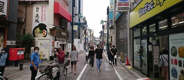 Жители Японии во время праздников во время самоизоляции Жители Японии во время праздников во время самоизоляции - 俄羅斯衛星通訊社