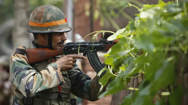 An Indian army soldier - 俄羅斯衛星通訊社