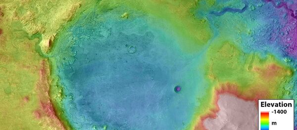 Кратер Езеро на Марсе - 俄罗斯卫星通讯社