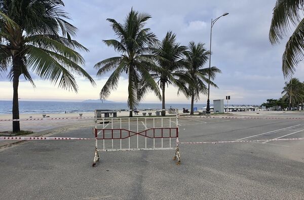 Закрытый пляж в Дананге, Вьетнам - 俄羅斯衛星通訊社