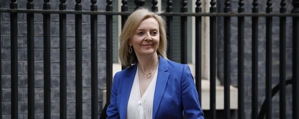 Министр внешней торговли Великобритании Элизабет Трасс Министр внешней торговли Великобритании Элизабет Трасс - 俄罗斯卫星通讯社