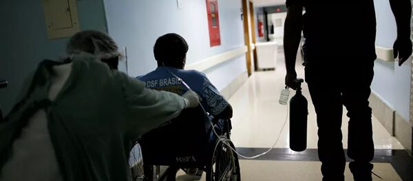 Инфицированный новым коронавирусом пациент  - 俄羅斯衛星通訊社