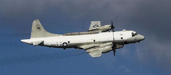 Американский самолет-разведчик U.S. Navy Lockheed EP-3E - 俄罗斯卫星通讯社