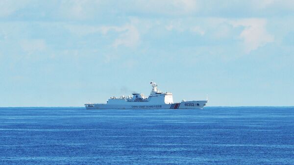 Китайский корабль береговой охраны в Южно-китайском море - 俄罗斯卫星通讯社