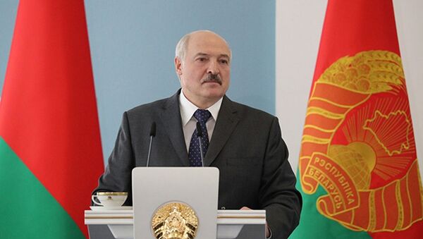 Президент Беларуси Александр Лукашенко - 俄罗斯卫星通讯社