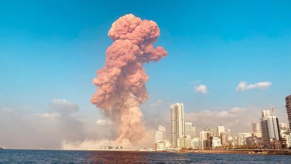 Взрыв в Бейруте - 俄羅斯衛星通訊社