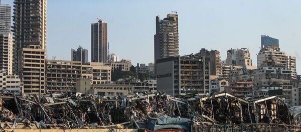 взрыв в Бейруте - 俄罗斯卫星通讯社