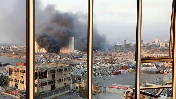 Последствия взрыва в Бейруте - 俄罗斯卫星通讯社