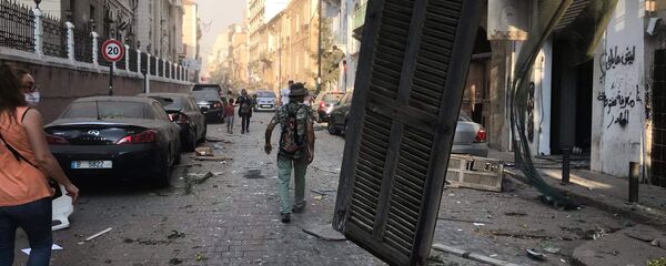 Последствия взрыва в Бейруте - 俄罗斯卫星通讯社