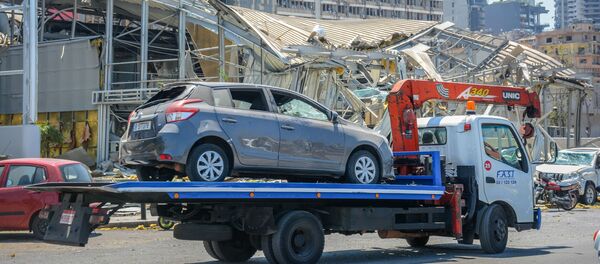 Последствия взрыва в Бейруте - 俄罗斯卫星通讯社