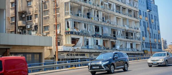 Последствия взрыва в Бейруте. - 俄羅斯衛星通訊社