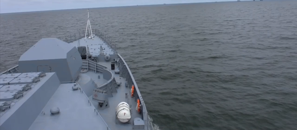 俄海軍部隊根據“海洋之盾-2020”軍演預想展開作業 - 俄羅斯衛星通訊社