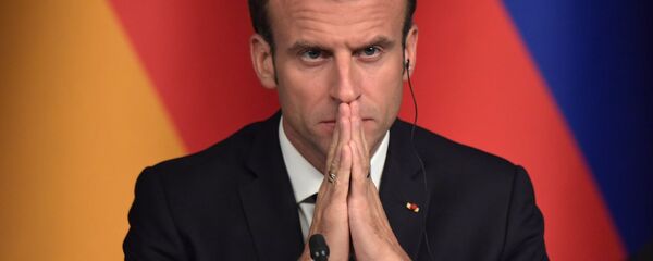 Президент Франции Эммануэль Макрон - 俄罗斯卫星通讯社