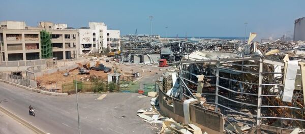 Бейрут после взрыва - 俄羅斯衛星通訊社