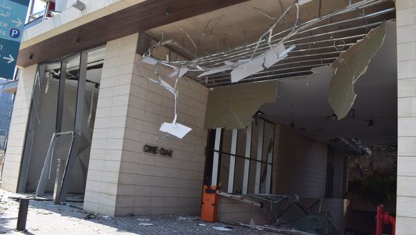 Последствия взрыва в Бейруте - 俄羅斯衛星通訊社