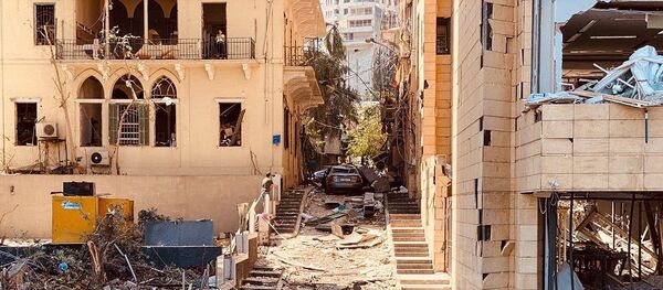 Последствия взрыва в Бейруте - 俄罗斯卫星通讯社