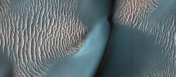  Песчаные дюны и рябь в кратере Проктор, Марс - 俄罗斯卫星通讯社