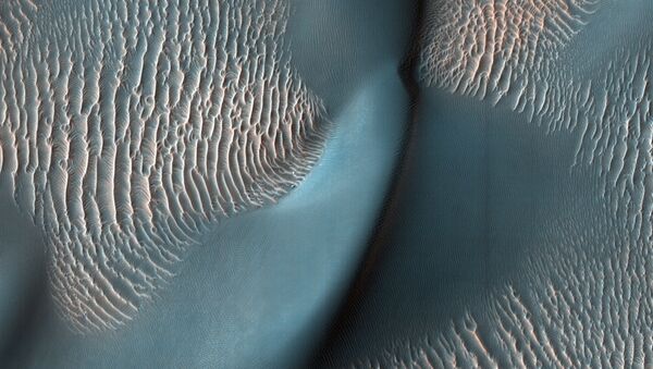  Песчаные дюны и рябь в кратере Проктор, Марс - 俄罗斯卫星通讯社